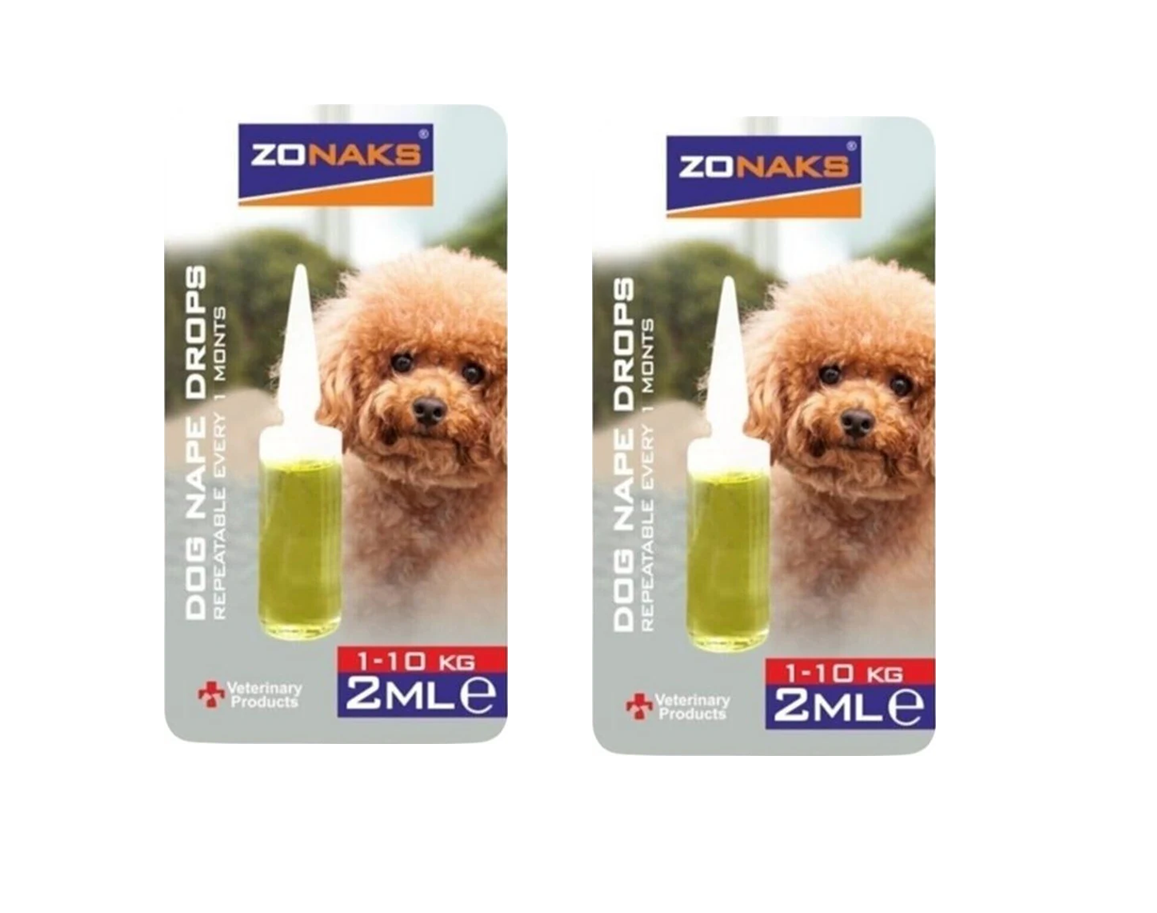 Köpek Ense Dış Damla 1-10 kg Ağırlığındaki Köpekler İçin 1 ML X 2 Adet